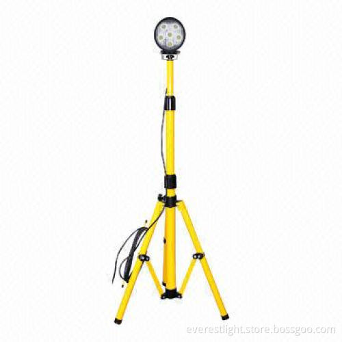 9 x 3W High Power Industrial Mobile Construction Light, DC and DC as Optional